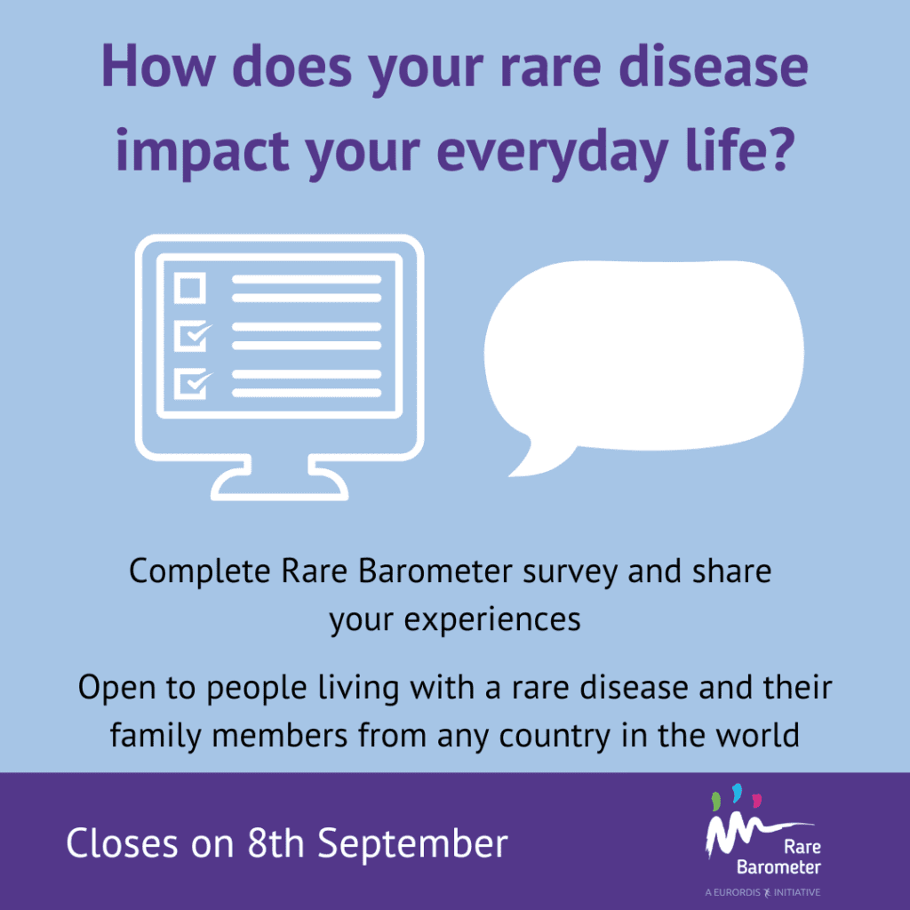 Rare Barometer survey - Alex - The Leukodystrophy Charity